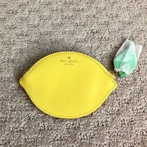 Kate Spade lemon coin purse